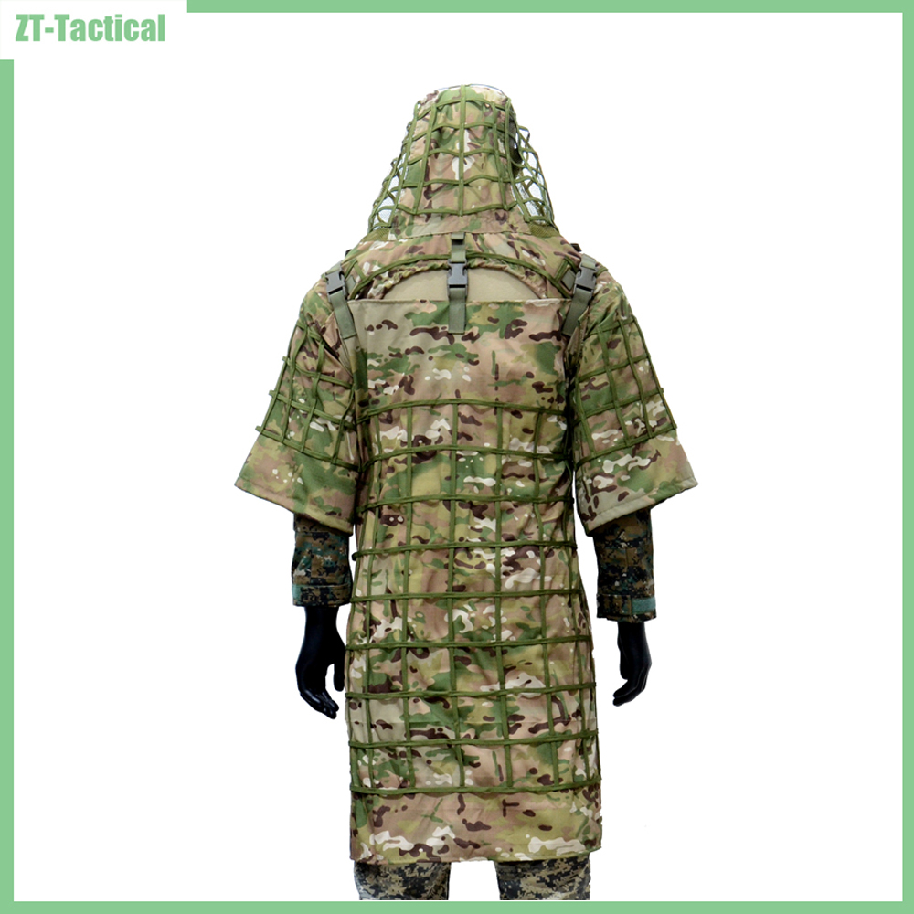 Ghillie Suit Woodland - Ghillie Suit Foundation, Ghillie Poncho, Camouflage