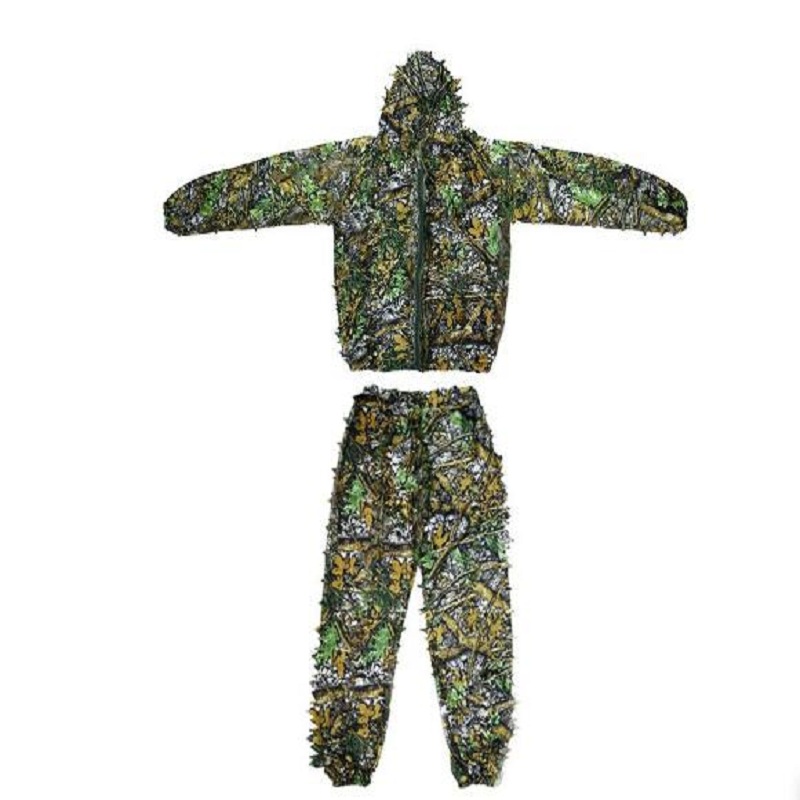 Ghillie Suit Woodland - 3D Hunting Clothes Sniper Airsoft Camouflage