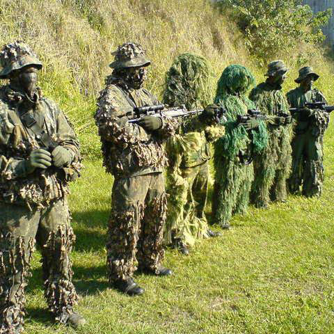 Sniper CS Bionic Camouflage Cl - огляд і ціна Ghillie Suit Woodland