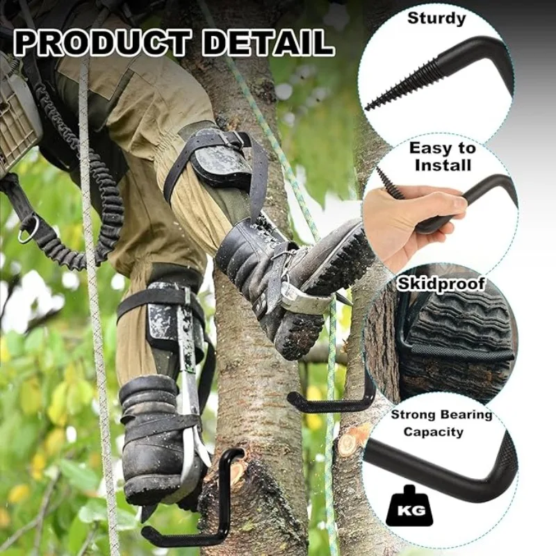 Outdoor Screw-in Tree Steps Ho - огляд і ціна Tree Stand Ladder