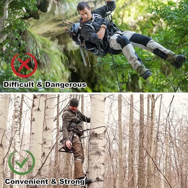 Outdoor Screw-in Tree Steps Ho - огляд і ціна Tree Stand Ladder
