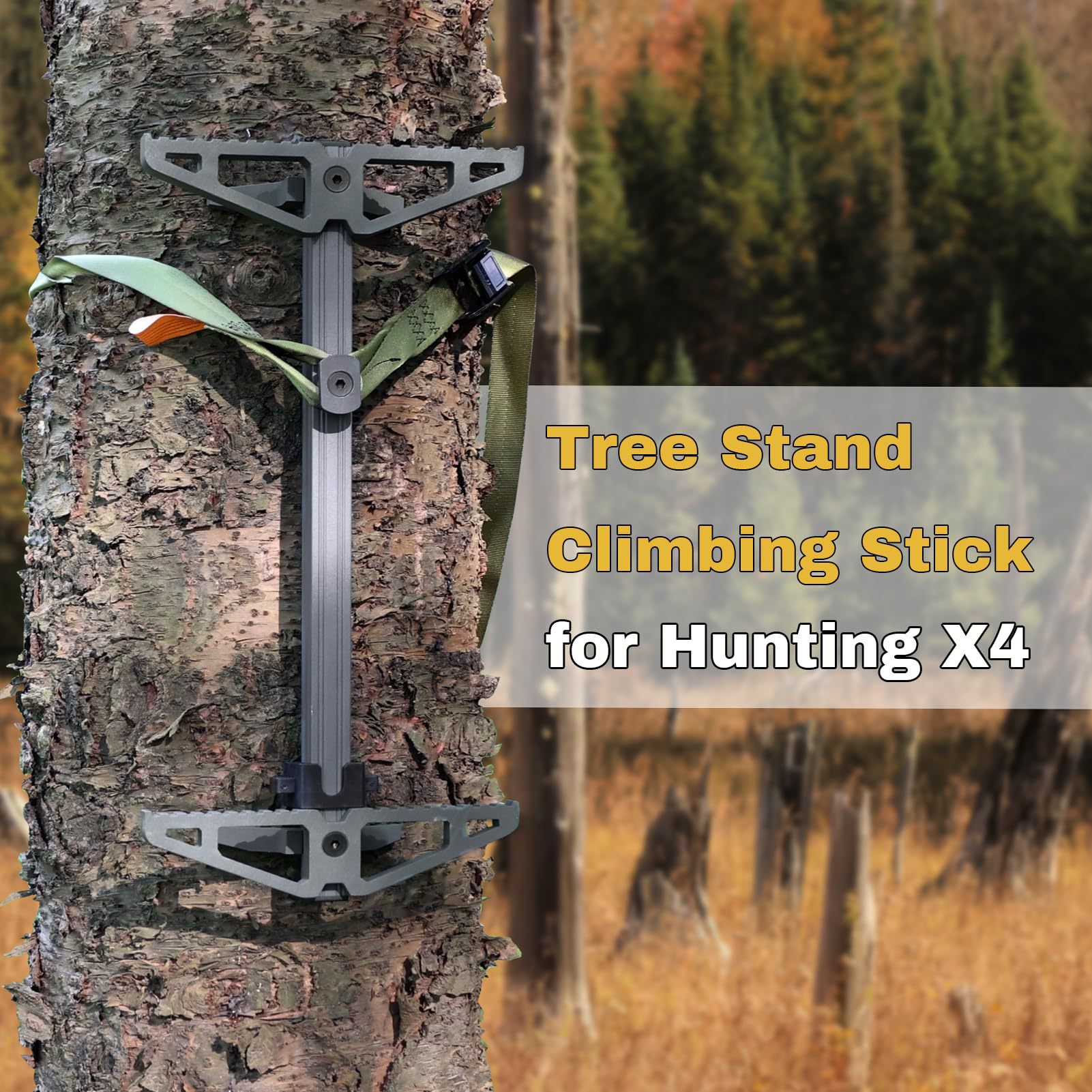 Climbing pole, non-slip tree l - огляд і ціна Tree Stand Ladder