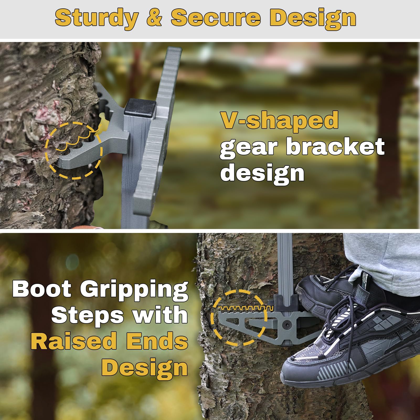 Climbing pole, non-slip tree l - огляд і ціна Tree Stand Ladder