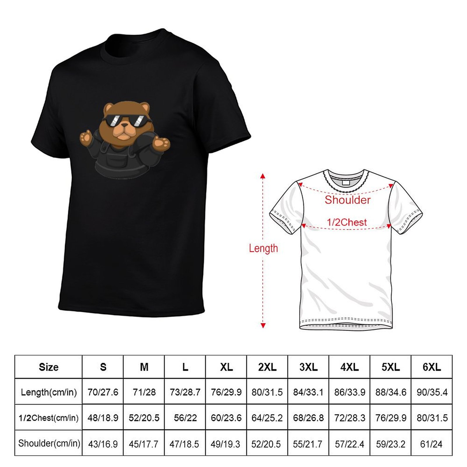 Bear Shrug Spray T-Shirt Basic - огляд і ціна Bear Spray Protection