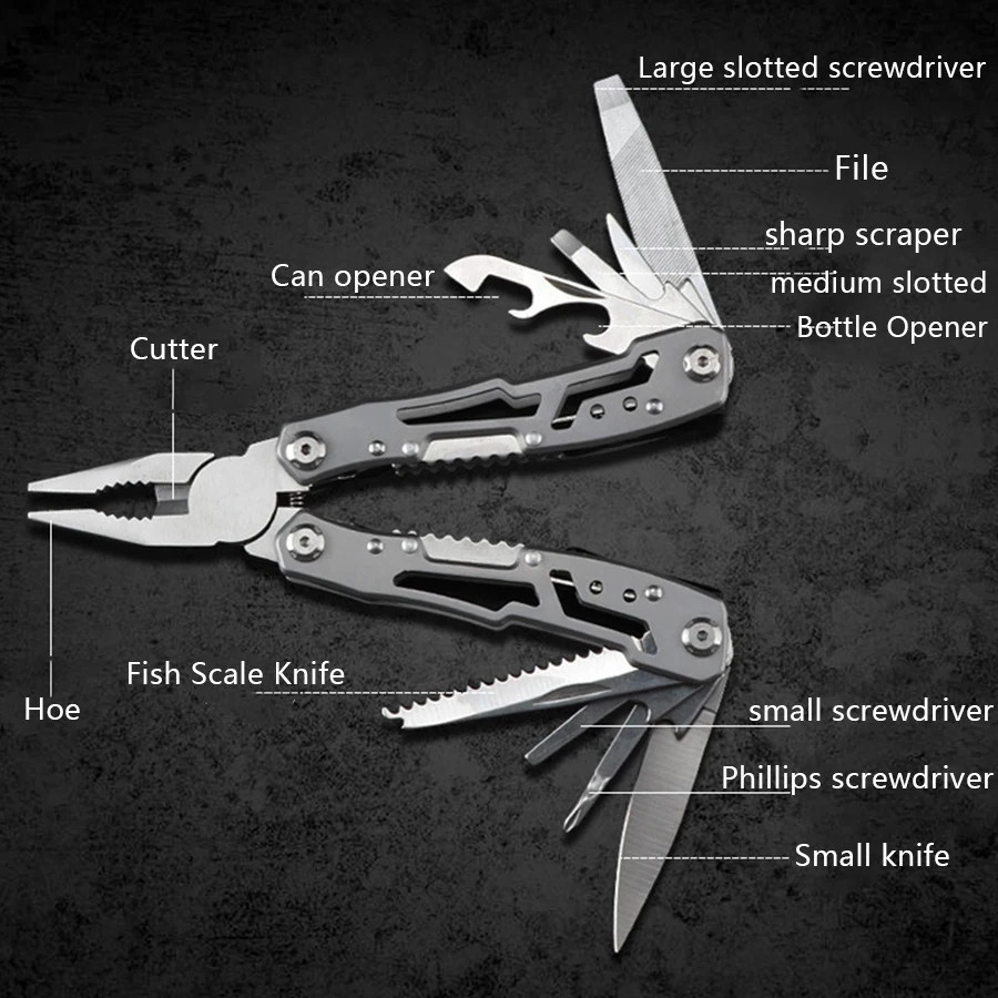 Folding Multi-tool Pocket Knif - огляд і ціна Hunting Knife Outdoor