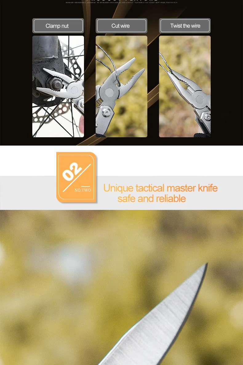 Folding Multi-tool Pocket Knif - огляд і ціна Hunting Knife Outdoor