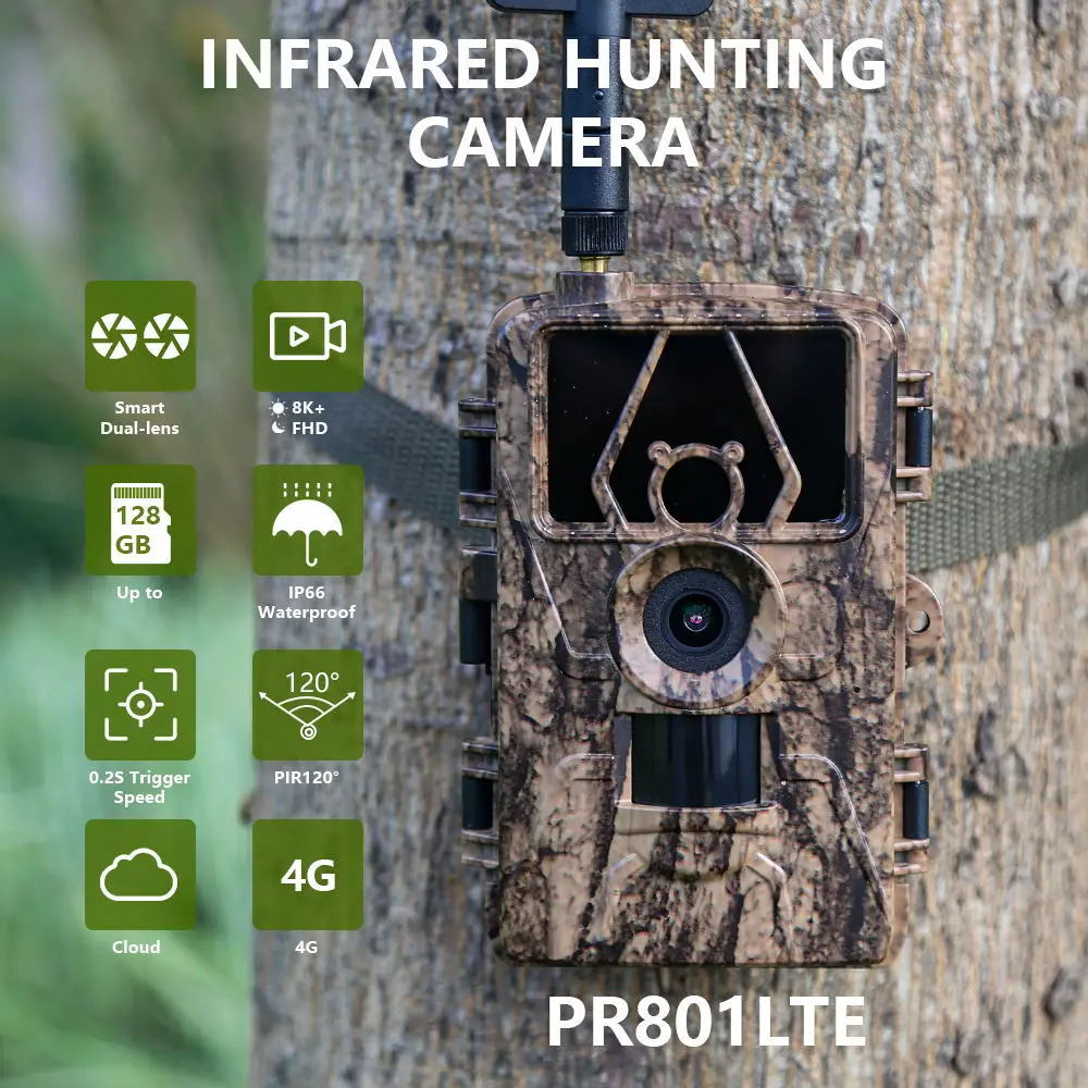 1Pcs HD8K Infrared Camera For  - огляд і ціна Outdoor Hunting Videos