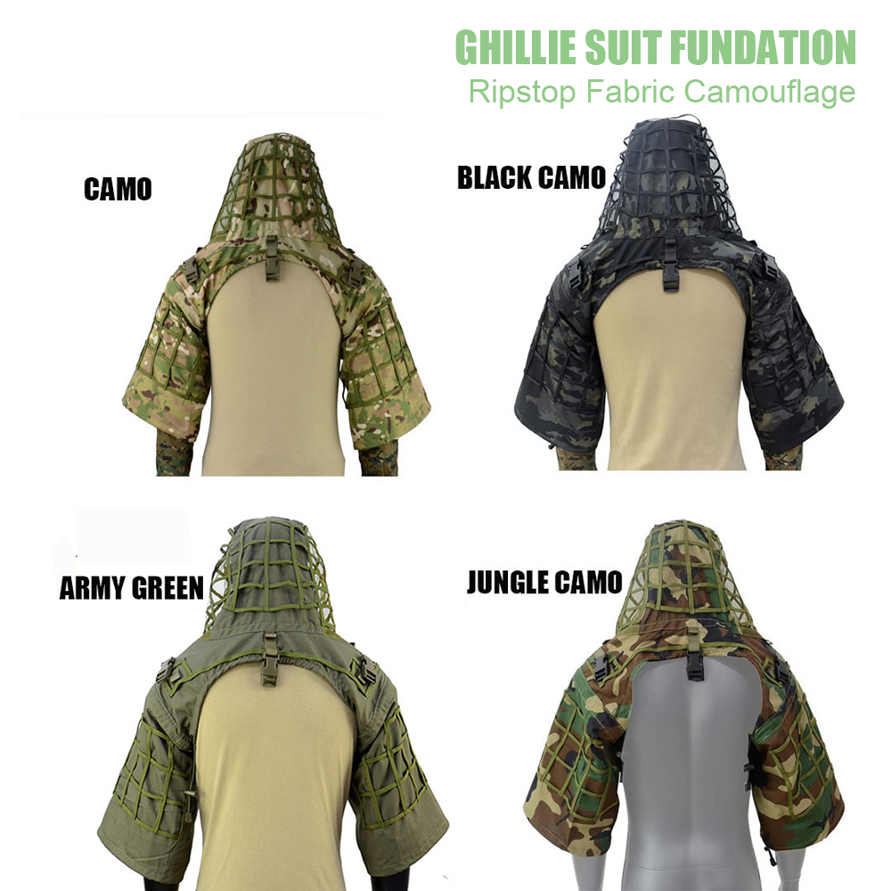 Ghillie Suit Foundation, Ghill - огляд і ціна Ghillie Suit Woodland