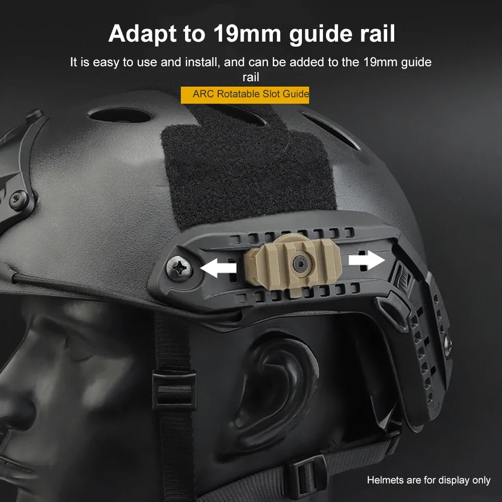 2pcs Tactical Helmet Side Rail - огляд і ціна Outdoor Hunting Guide
