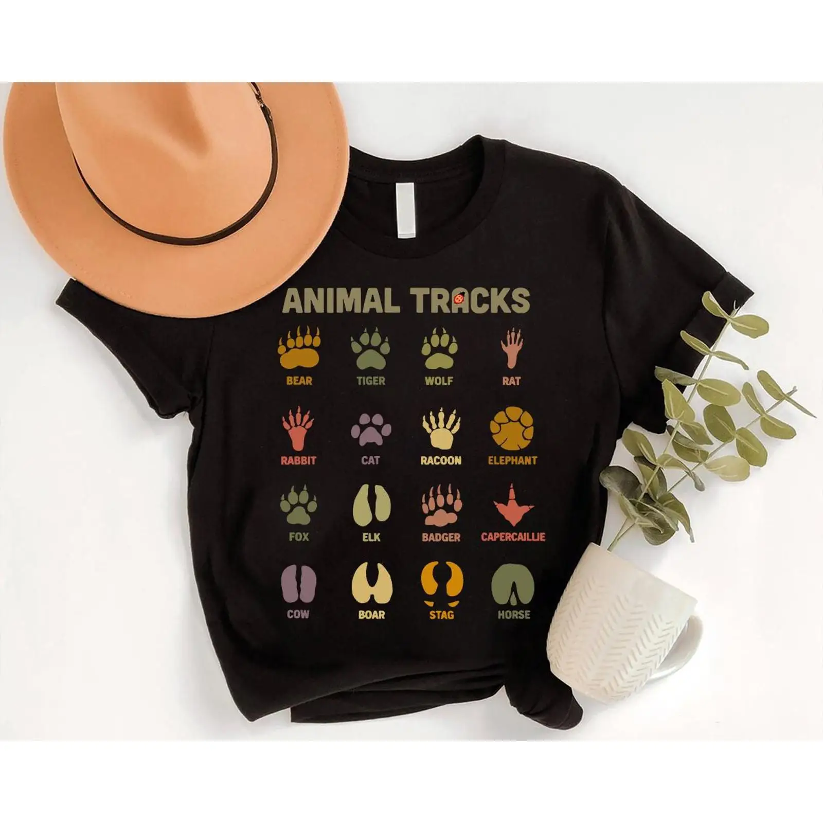 Animal Tracks Guide T Shirt Wi - огляд і ціна Outdoor Hunting Guide