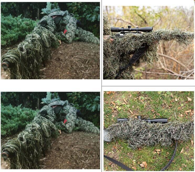 Grass Type Hunting Rifle Wrap  - огляд і ціна Ghillie Suit Woodland