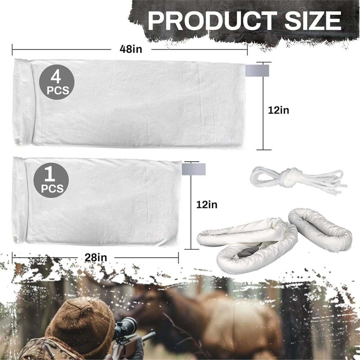 Game Bags Hunting Meat Bags, 5 - огляд і ціна Game Bag Meat Hunting