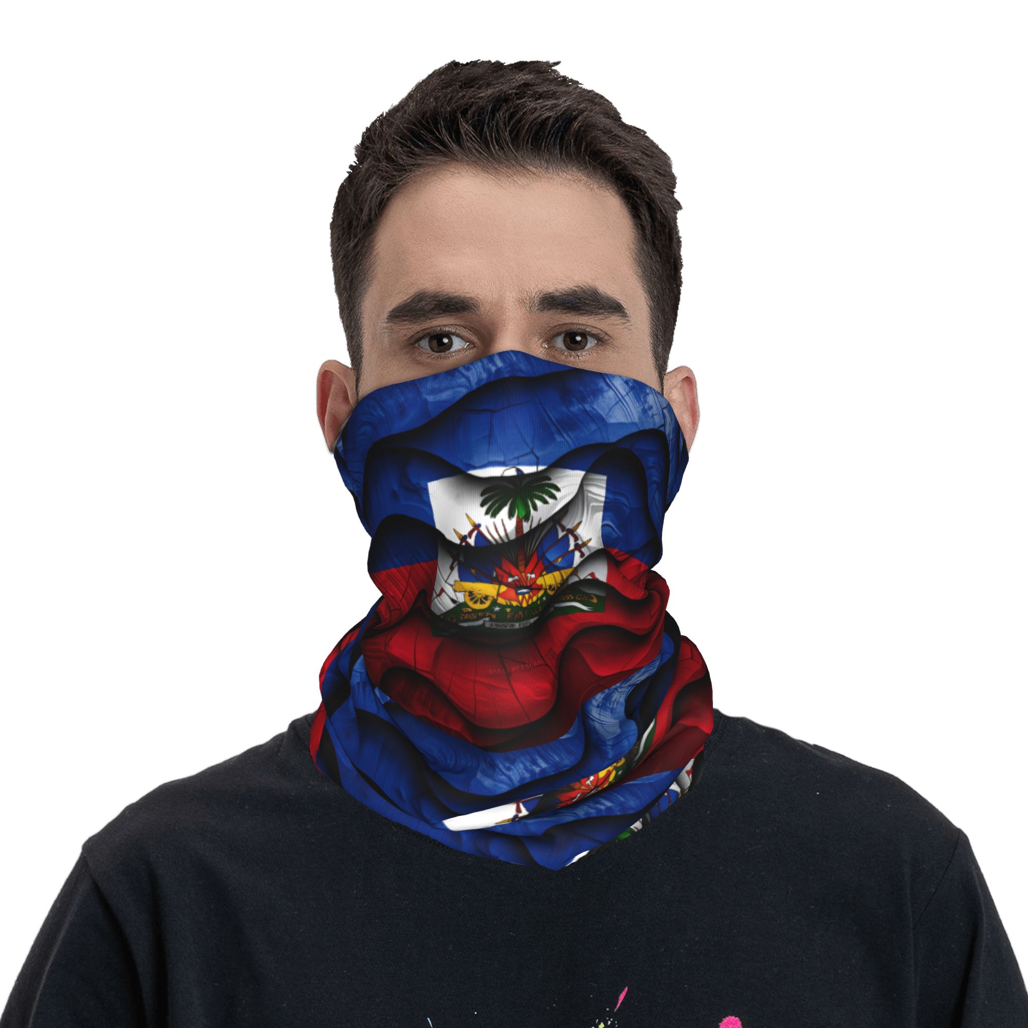 Haiti Flag Balaclava  Hunting  - огляд і ціна Hunting Fishing Outdoor