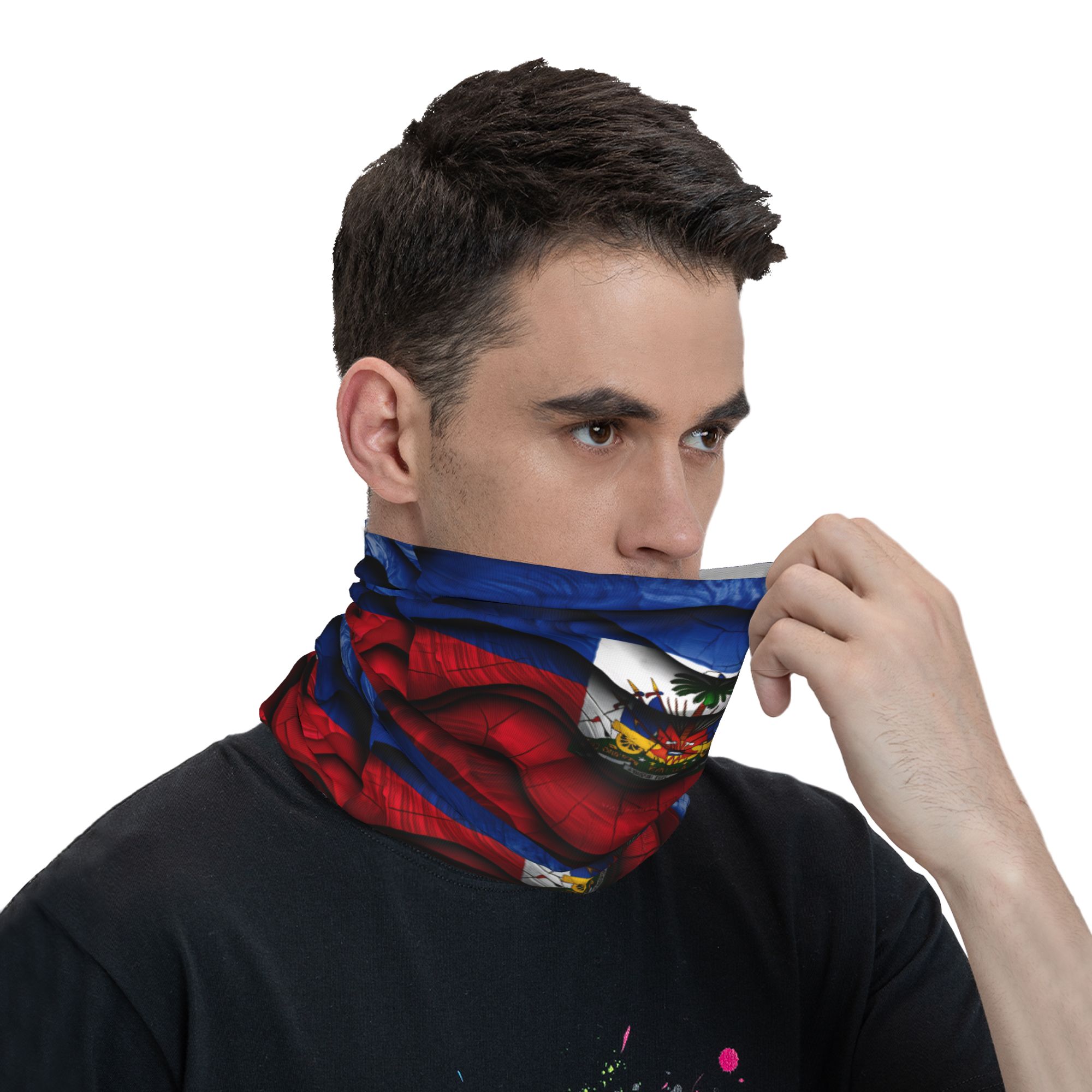 Haiti Flag Balaclava  Hunting  - огляд і ціна Hunting Fishing Outdoor