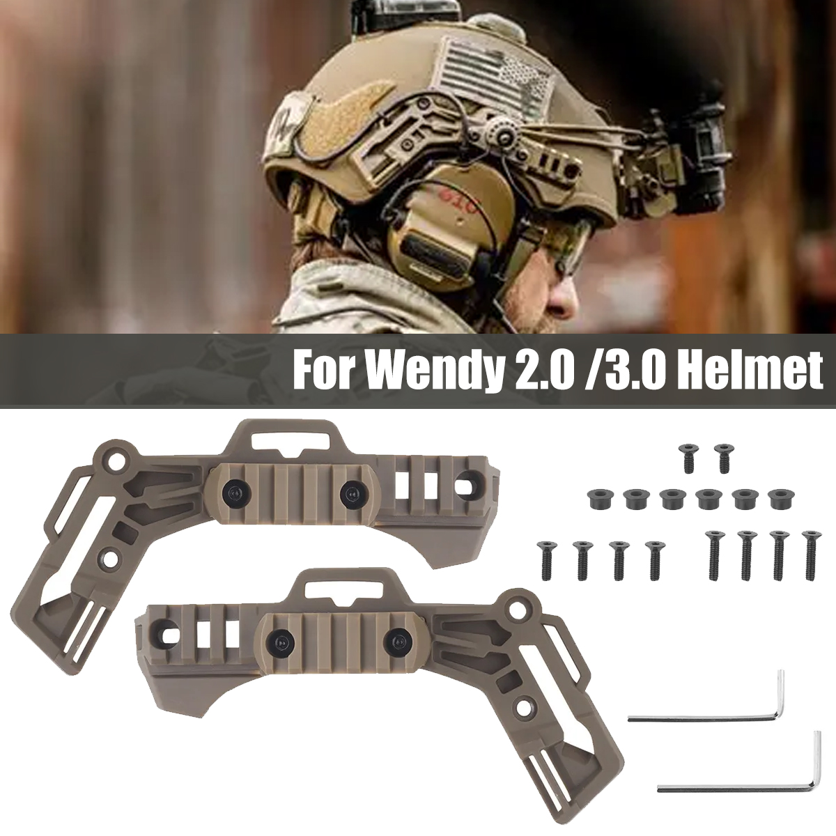 Wendy 2.0 / 3.0 Helmet Side Gu - огляд і ціна Outdoor Hunting Guide