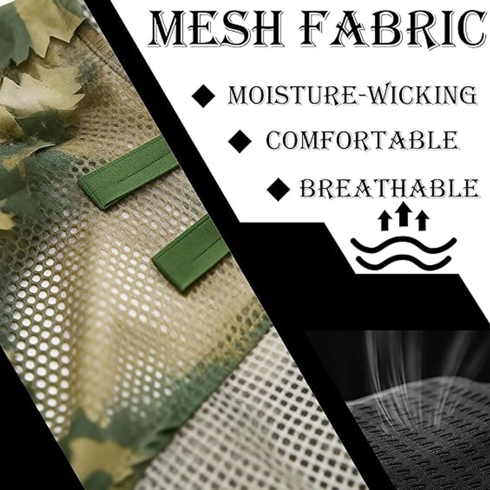 Cape Style Ghillie Suit Camo L - огляд і ціна Ghillie Suit Woodland
