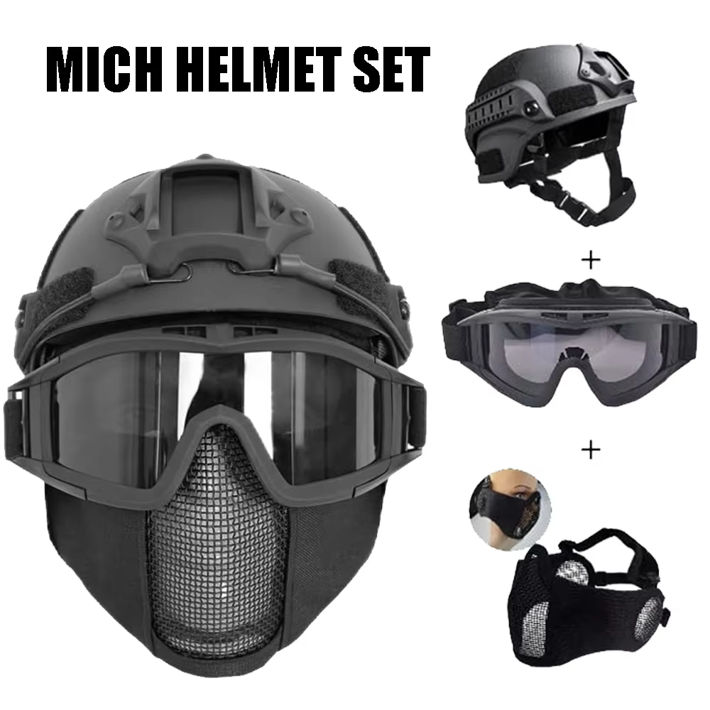 MICH Airsoft Helmet & Half Fac - огляд і ціна Outdoor Hunting Guide