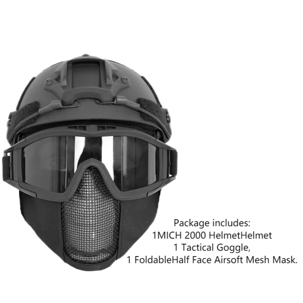 MICH Airsoft Helmet & Half Fac - огляд і ціна Outdoor Hunting Guide