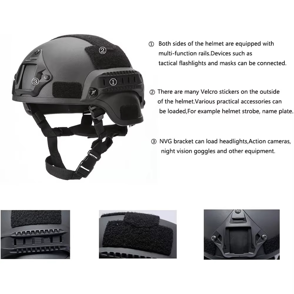 MICH Airsoft Helmet & Half Fac - огляд і ціна Outdoor Hunting Guide