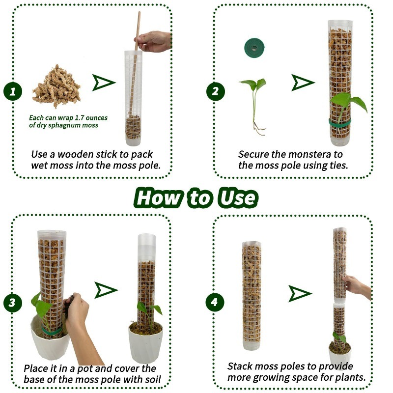 1/2/3pcs Self-watering Moss Po - огляд і ціна Tree Stand Ladder
