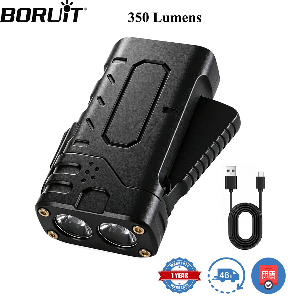 BORUIiT Hand Crank EDC LED Fla - огляд і ціна Hunting Fishing Outdoor