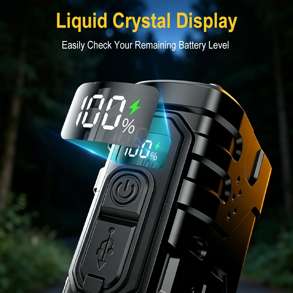 BORUIiT Hand Crank EDC LED Fla - огляд і ціна Hunting Fishing Outdoor