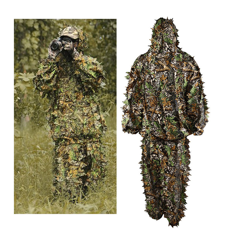 Men Women Kids Outdoor Ghillie - огляд і ціна Ghillie Suit Woodland