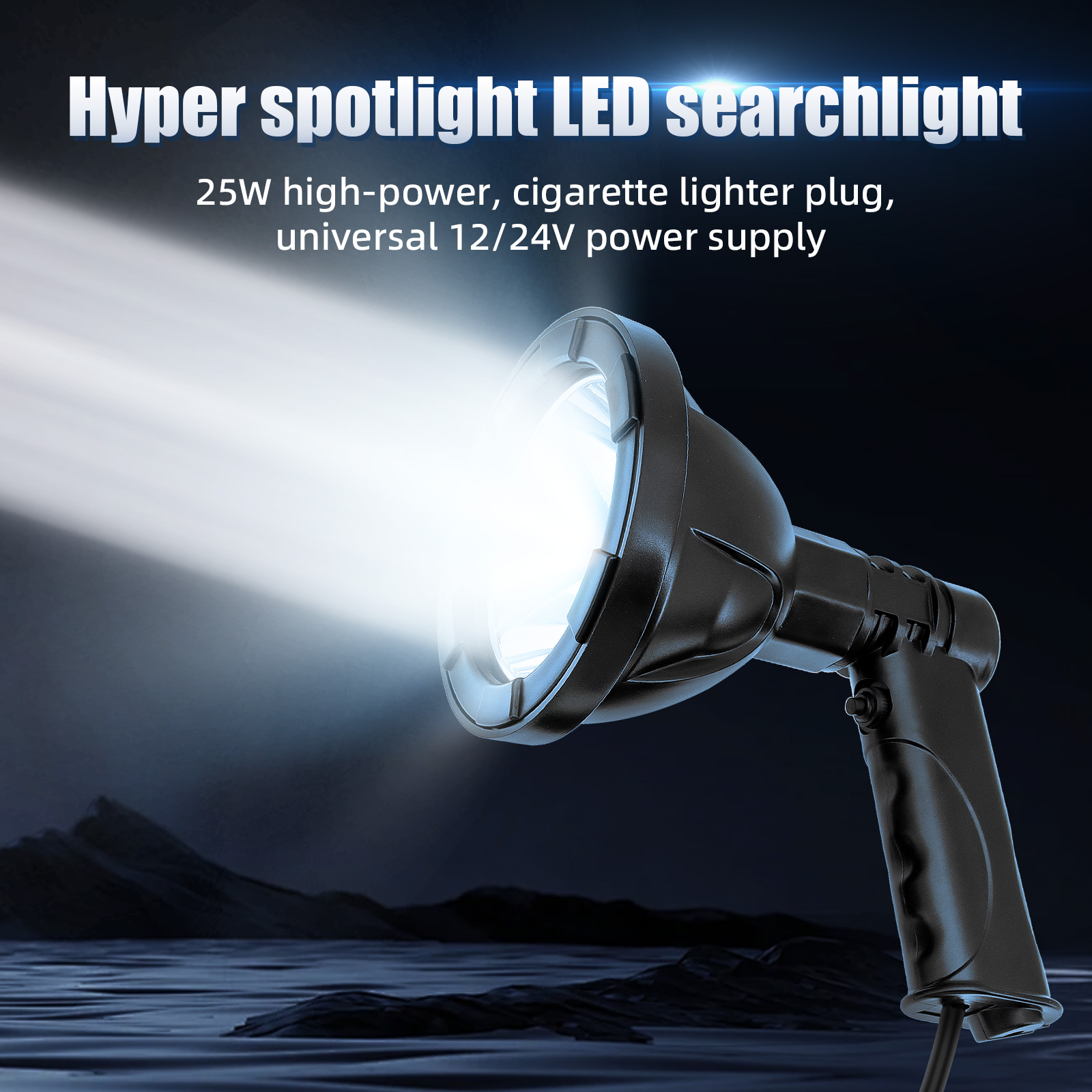 100W 4inch High Power Handheld - огляд і ціна Outdoor Hunting Vehicle