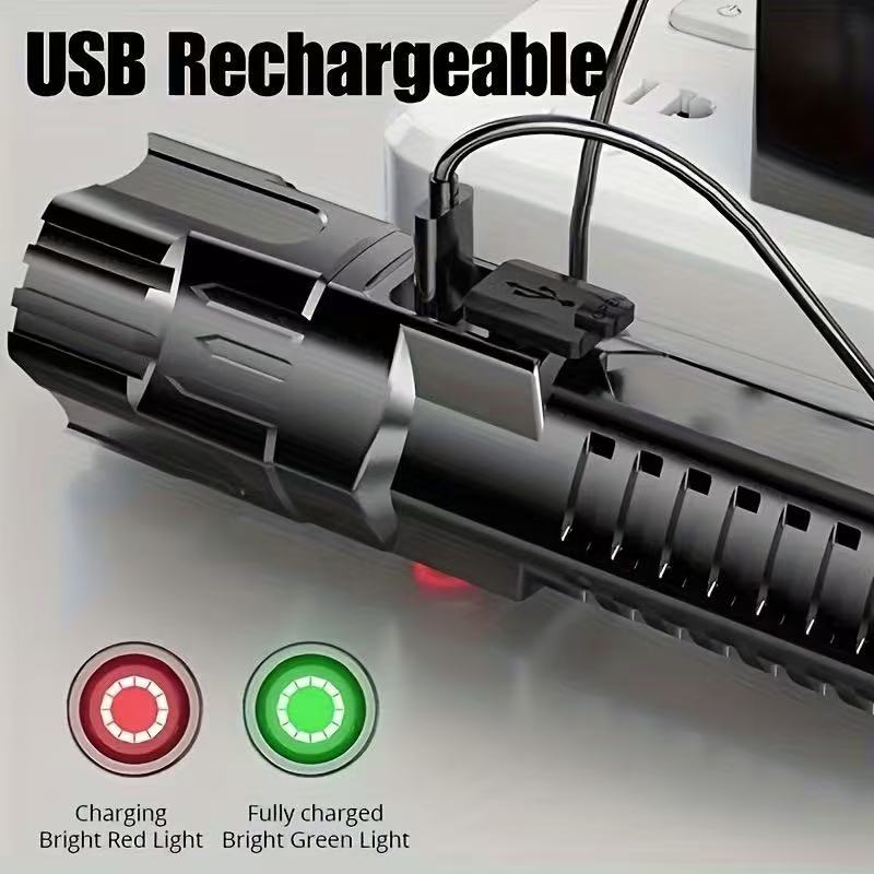 New High-power Led Flashlight  - огляд і ціна Hunting Fishing Outdoor