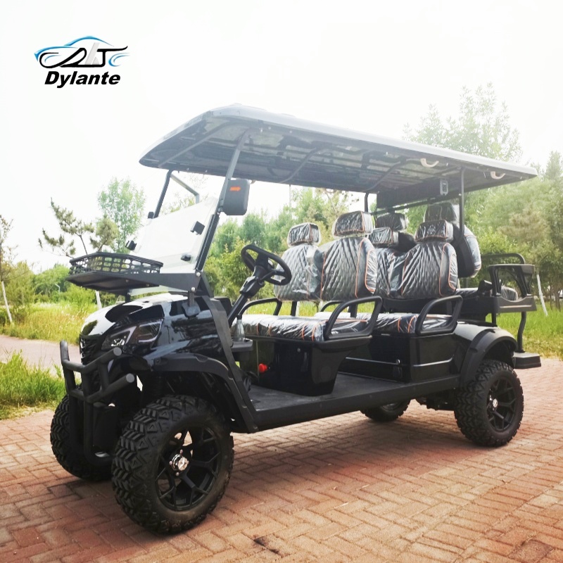 6 Seat Electric Golf Cart Mult - огляд і ціна Outdoor Hunting Vehicle
