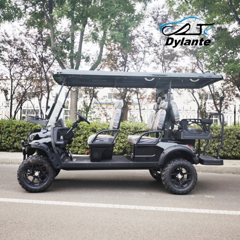 6 Seat Electric Golf Cart Mult - огляд і ціна Outdoor Hunting Vehicle