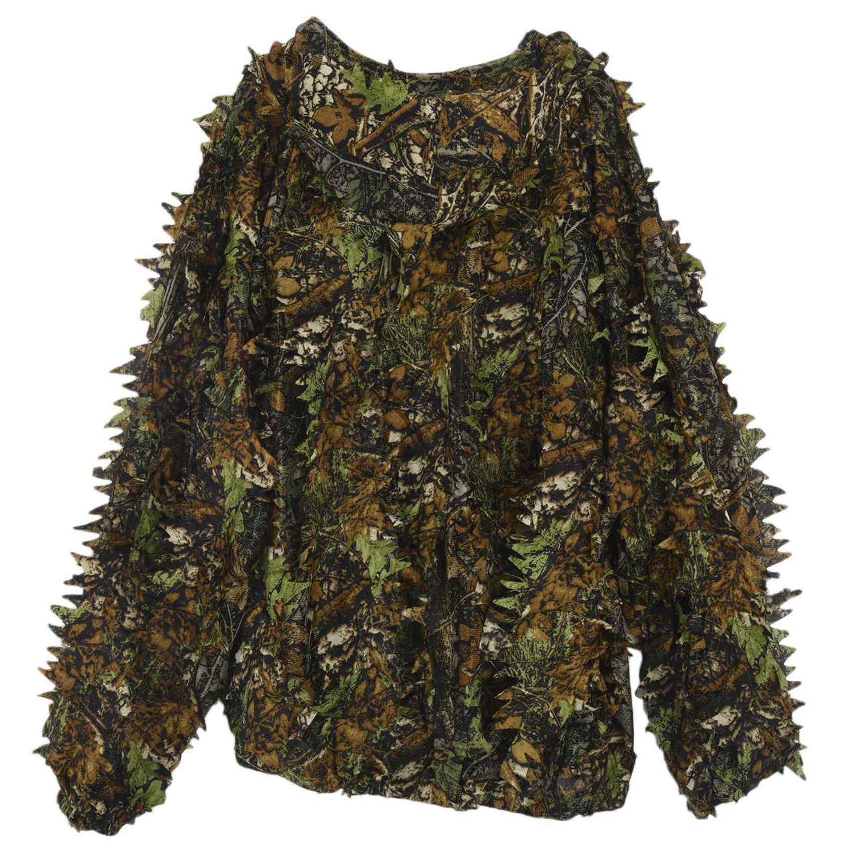 AEF6-3X 3D Leaf Adults Ghillie - огляд і ціна Ghillie Suit Woodland