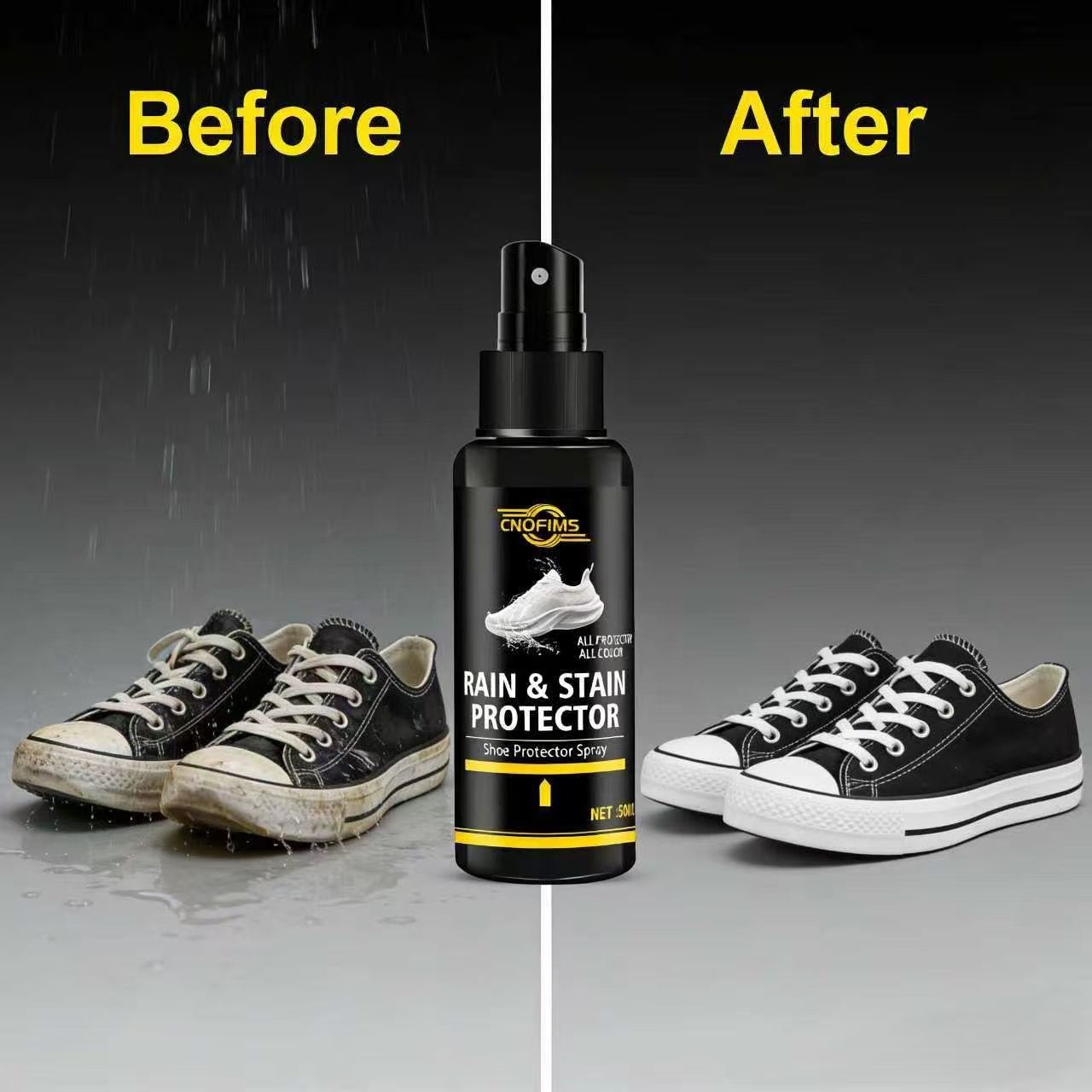 50ML Shoe Rain & Stain Protect - огляд і ціна Bear Spray Protection