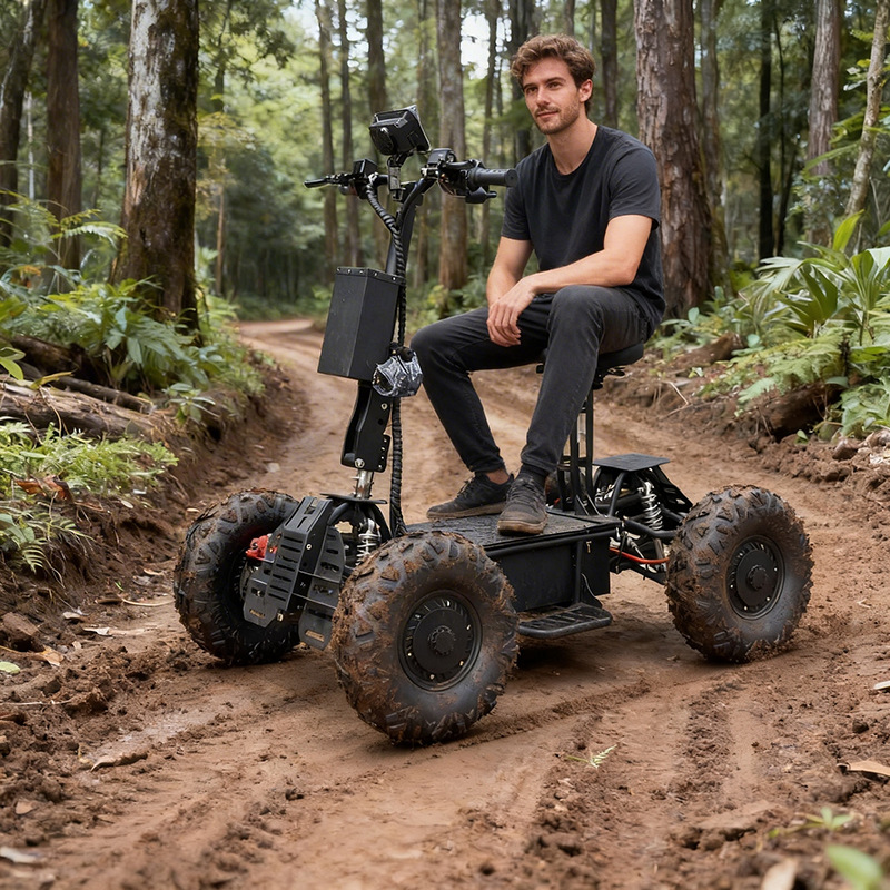 60V off-road electric four-whe - огляд і ціна Outdoor Hunting Vehicle