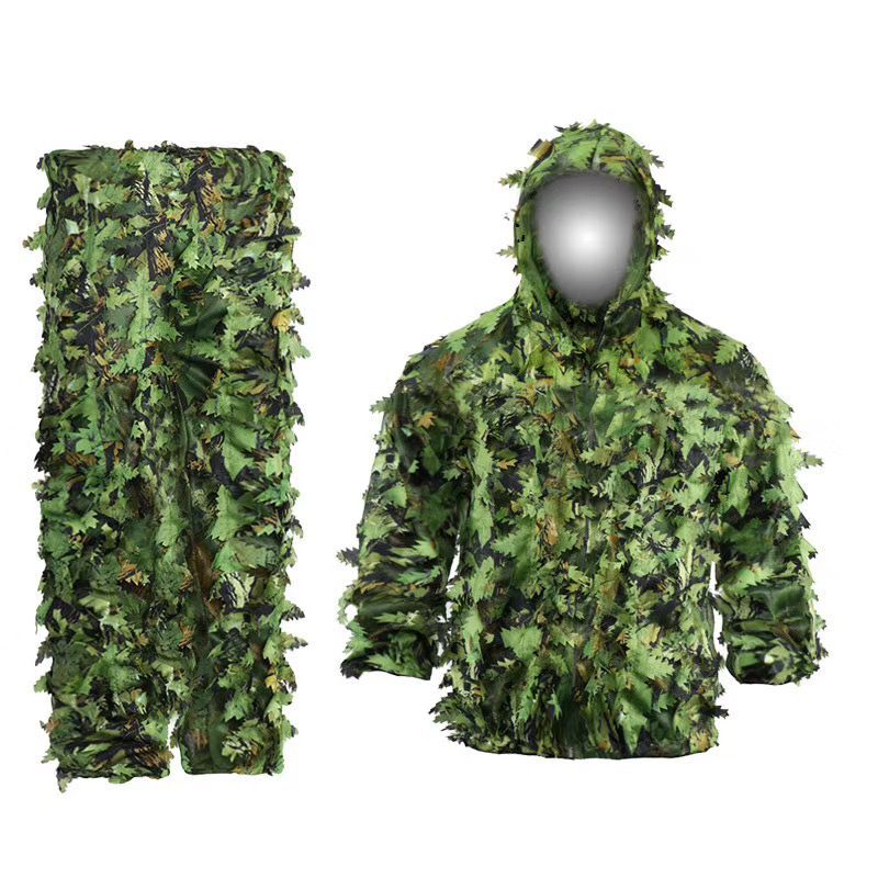 New-Sticky Flower Bionic Leave - огляд і ціна Ghillie Suit Woodland
