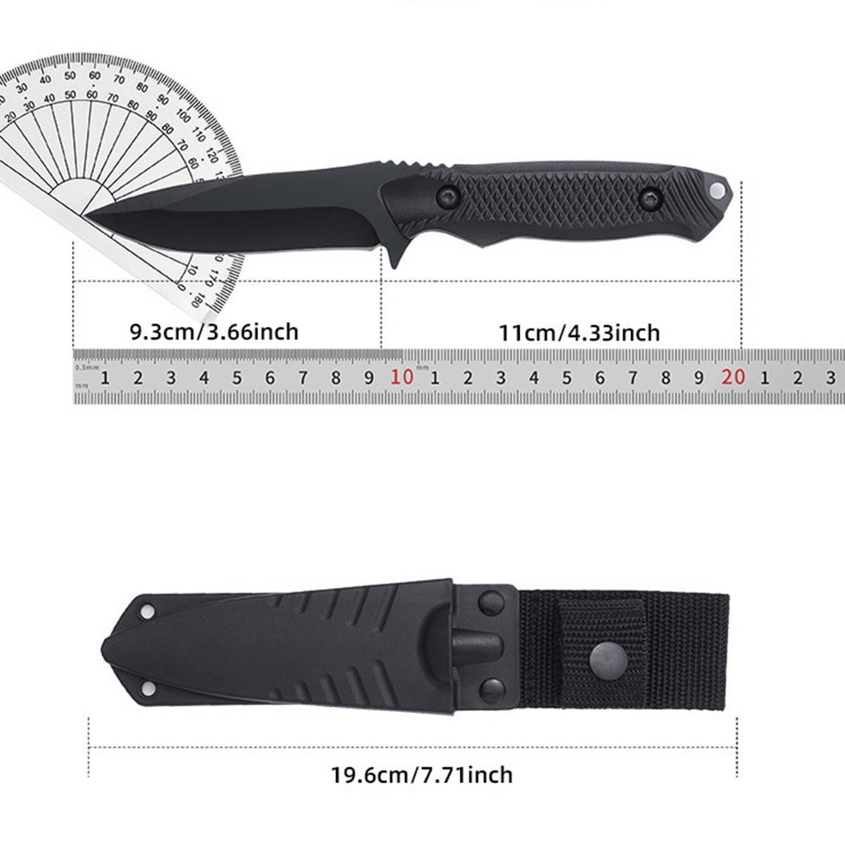 Black Blade Fruit Knife, High- - огляд і ціна Hunting Knife Outdoor